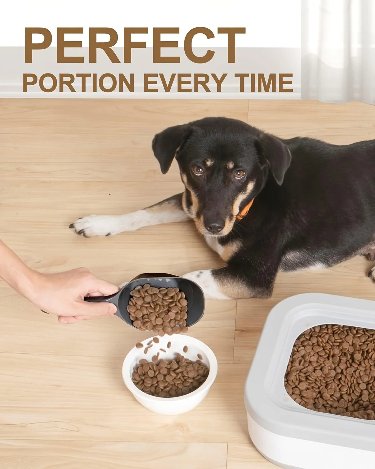 Pet Feeding Shovel Large Capacity Plastic Cat & Dog Food Scoop – Multifunctional Deep Pet Food Spoon