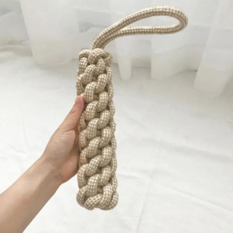 Knot Chew Toy – Teeth Cleaning & Interactive Play for Pets 🪢🐾