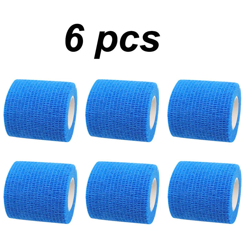 6pcs Disposable Pet Foot Covers – Self-Adhesive Dirty Feet Protection for Cats & Dogs, Elastic Outing Bandage Boots