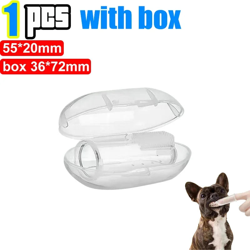 Silicone Soft Pet Finger Cuff Toothbrush