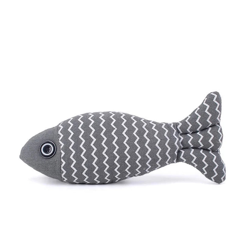 Fish Catnip Kicker Toy – Interactive & Chew-Friendly