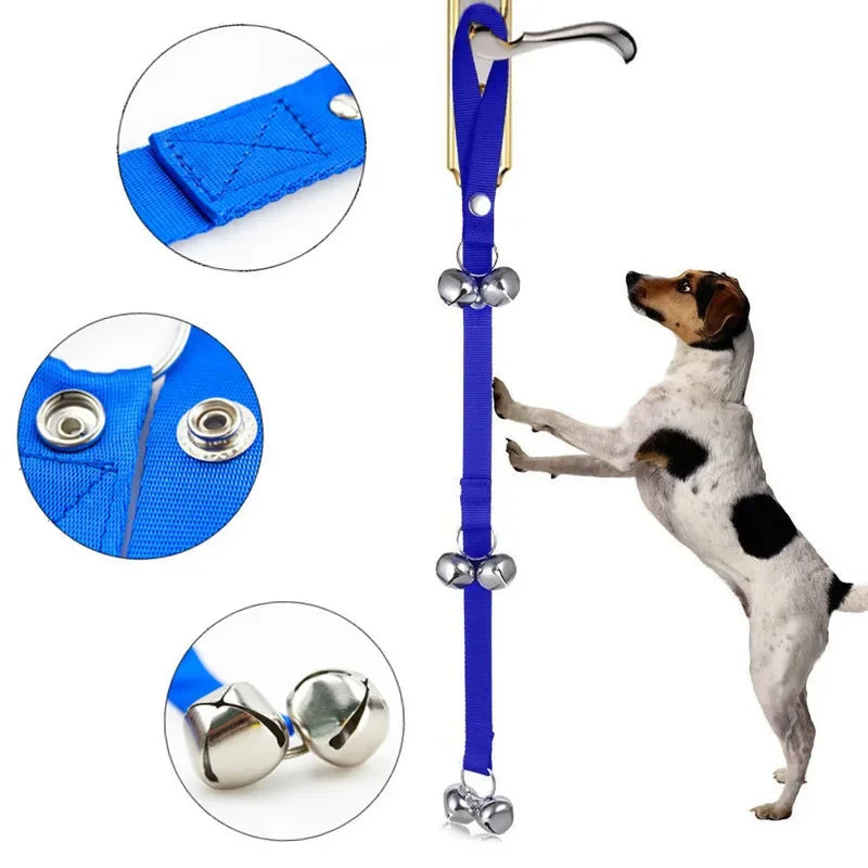 Dog Training Doorbell – Adjustable Rope Bell for Indoor Use 🐶🔔