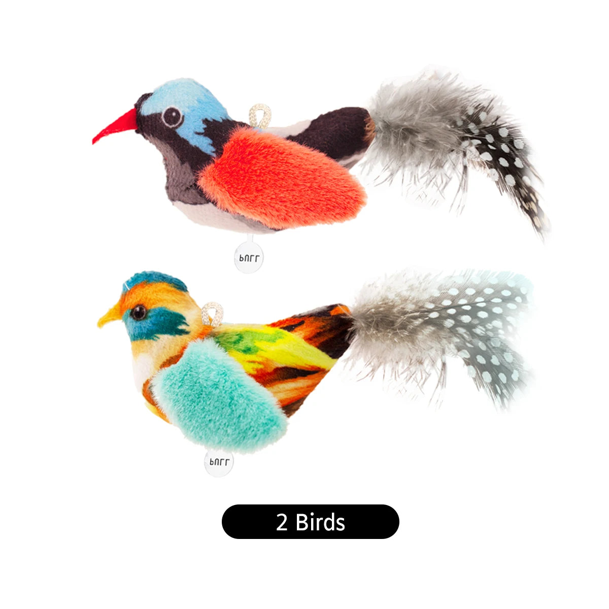 Chirp Bird Interactive Cat Toy with Realistic Sound 🐦🐾