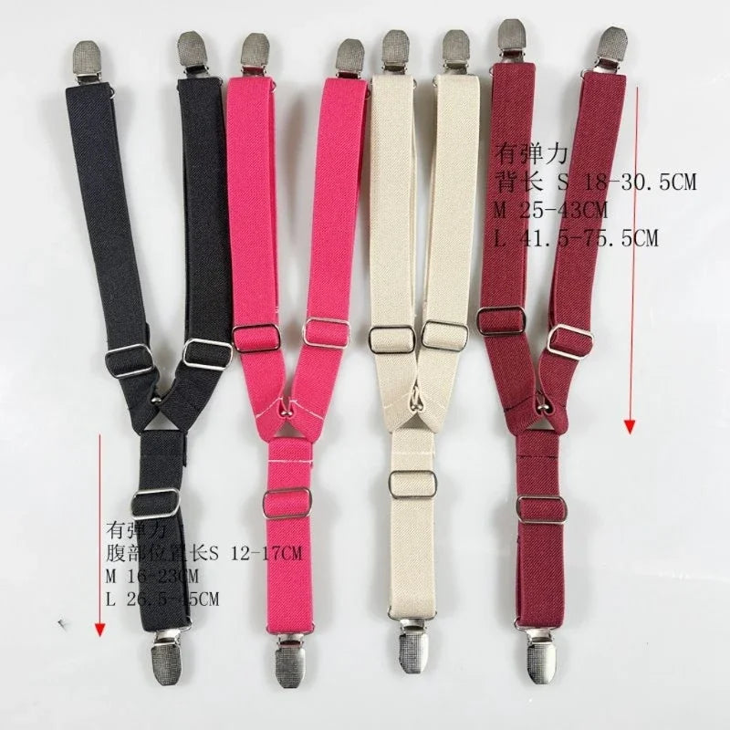 Dog Diaper Suspenders 🐾 Adjustable Non-Slip Pet Nappy & Belly Band Holder