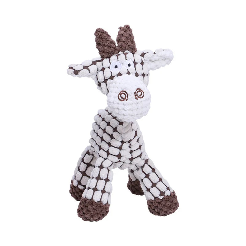 Plush Donkey Squeaky Dog Toy – Durable Chew & Training 🐾🧸