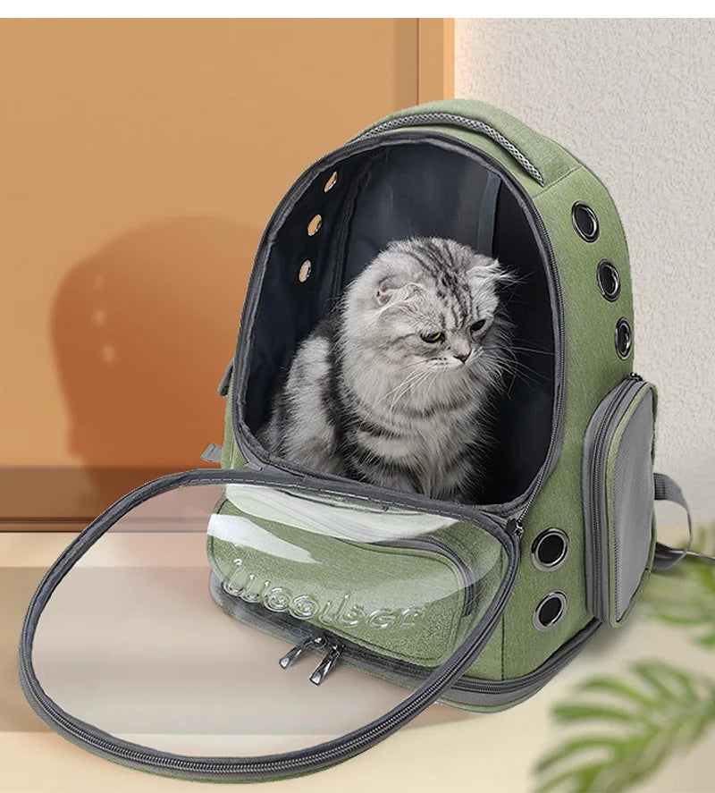 Travel Backpack for Cats Small Dogs Breathable