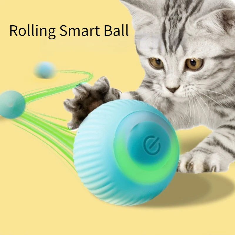 🐱 Smart Cat Toy – Interactive Automatic Rolling Ball for Cats