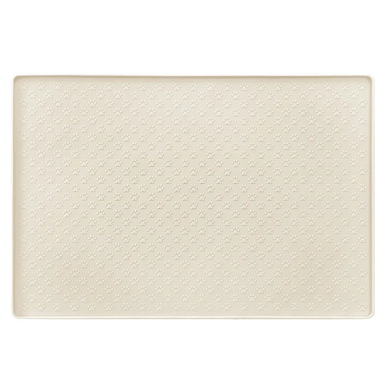 🐾 Silicone Waterproof Pet Feeding Mat – Non-Slip Food & Water Bowl Placemat for Cats & Dogs