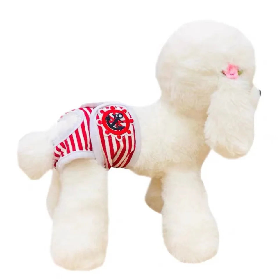 Washable Dog Diaper Shorts – Female Sanitary Panties for Menstruation