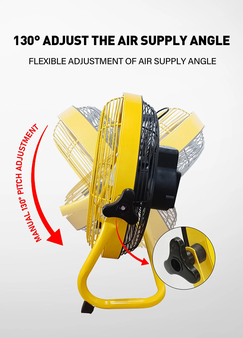 14 Inch Portable Rechargeable Table Fan with Solar Panel Powered and AC Charger Dual Input for Household, Camping, Fishing