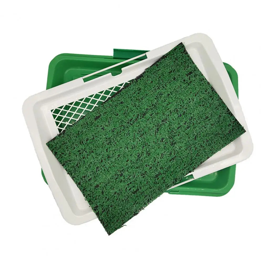 Portable Dog Grass Pee Pad – Reusable Pet Potty Training Mat for Indoor/Outdoor Use