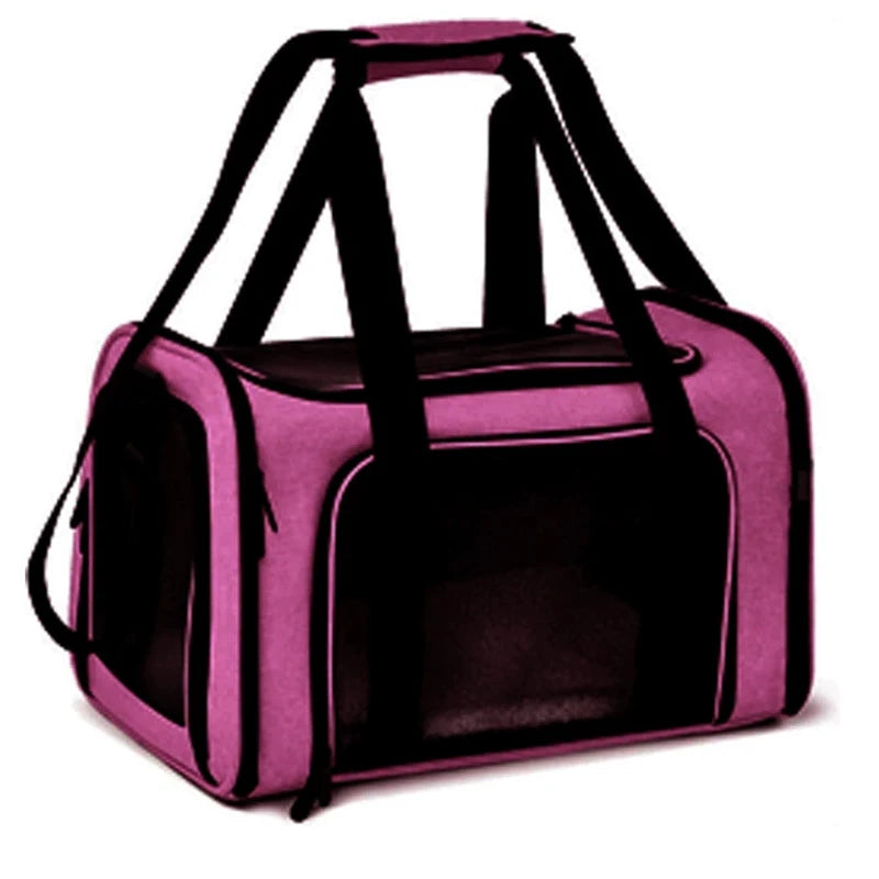 Portable Soft-Sided Pet Carrier Bag – Airline Approved Dog & Cat Travel Backpack for Outgoing Trips