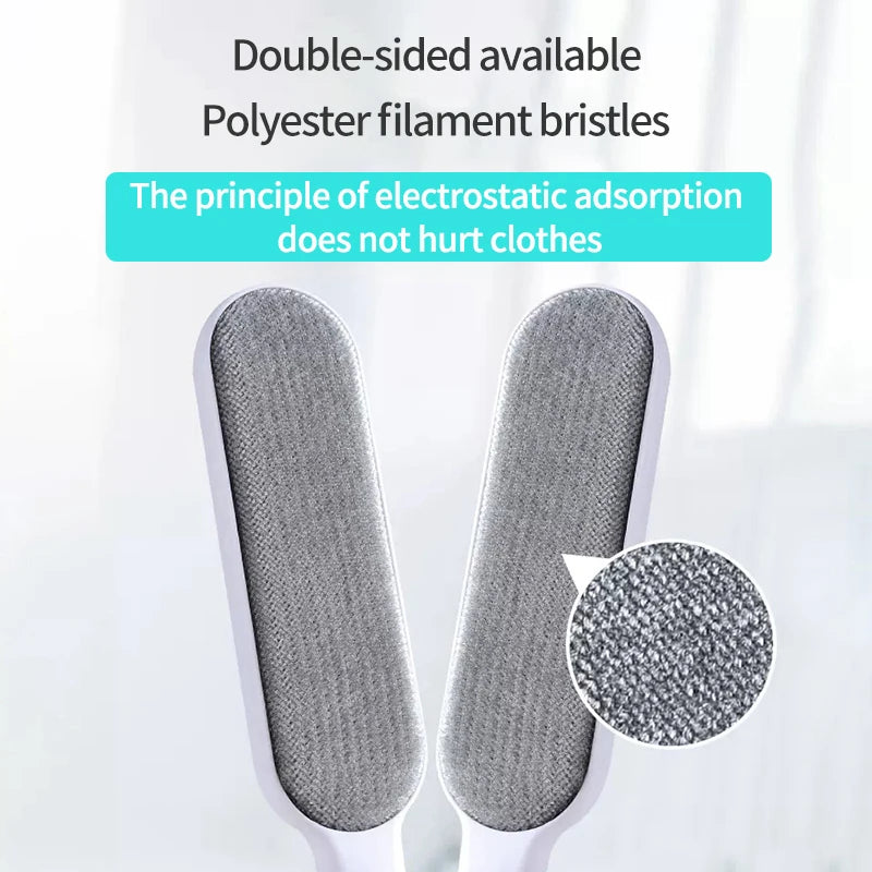 Reusable Pet Hair & Lint Remover 🐾 Manual Cleaning Brush