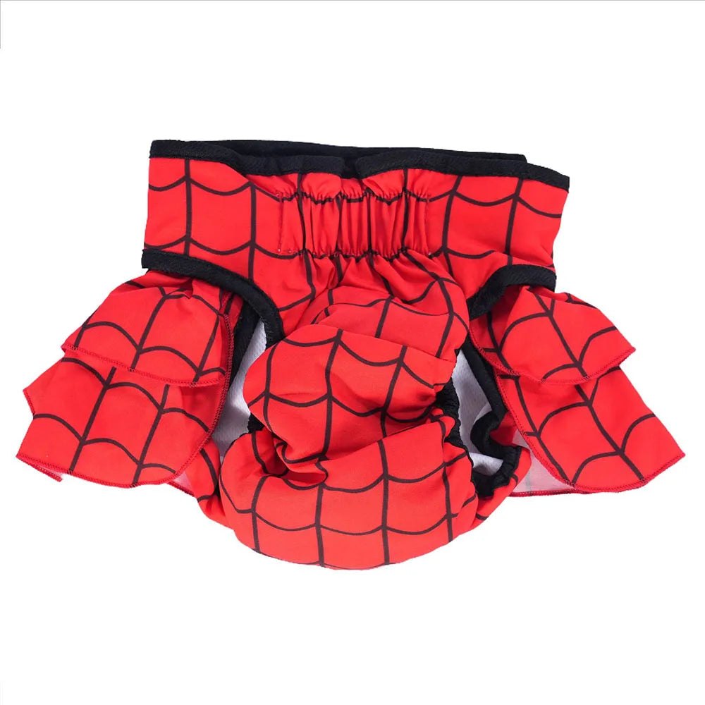 Reusable Female Dog Diapers – Washable, Highly Absorbent Doggie Diaper Shorts for Girl Dogs in Heat & Incontinence