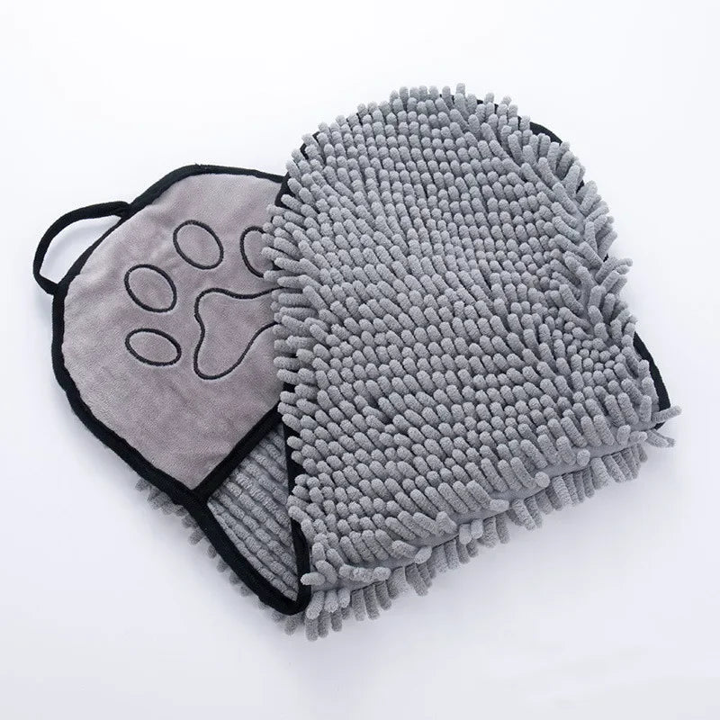 Super Absorbent Quick-Dry Pet Bath Towel – Large Towel for Dogs & Cats