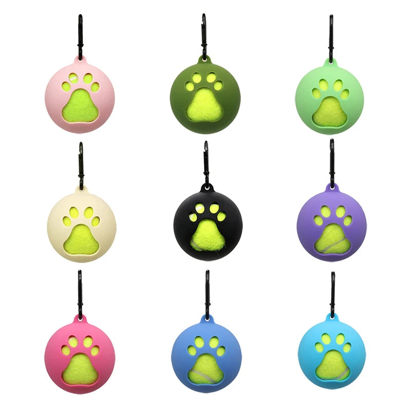 Tennis Ball Holder with Hook – Hands-Free Dog Leash Attachment 🎾🐾