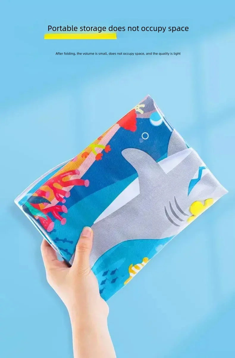 Interactive Water Sensory Play Mat for Cats & Dogs – Inflatable Thickened Sea Toy Mat with Floating Fish (2024 New)