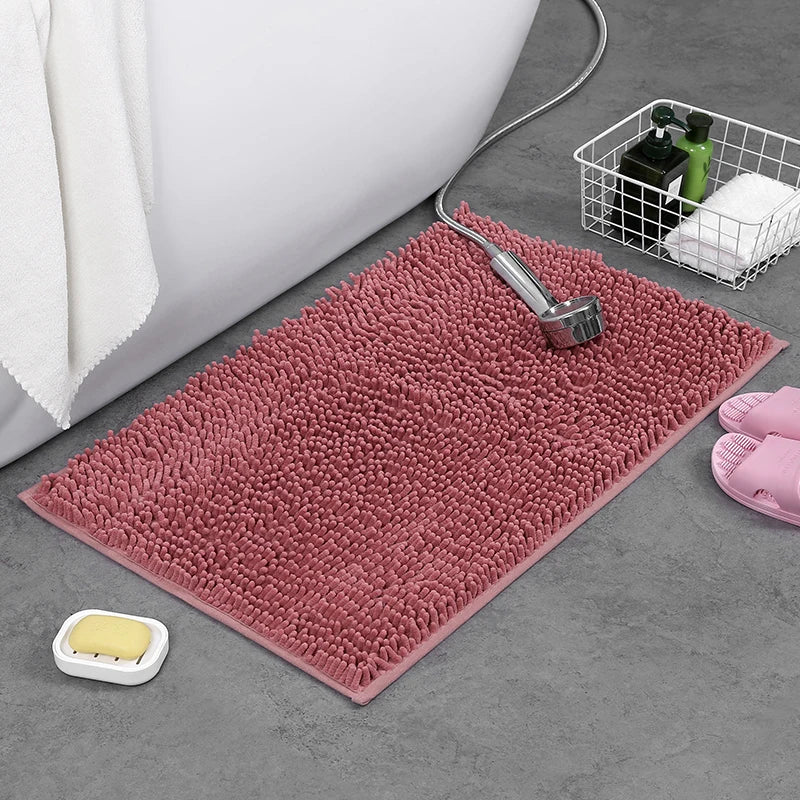 Chenille Plush Pet Mat – Soft Absorbent Dog & Cat Bed Pad, Cozy Seat Cushion for Crates, Bathroom & Pet Lounging
