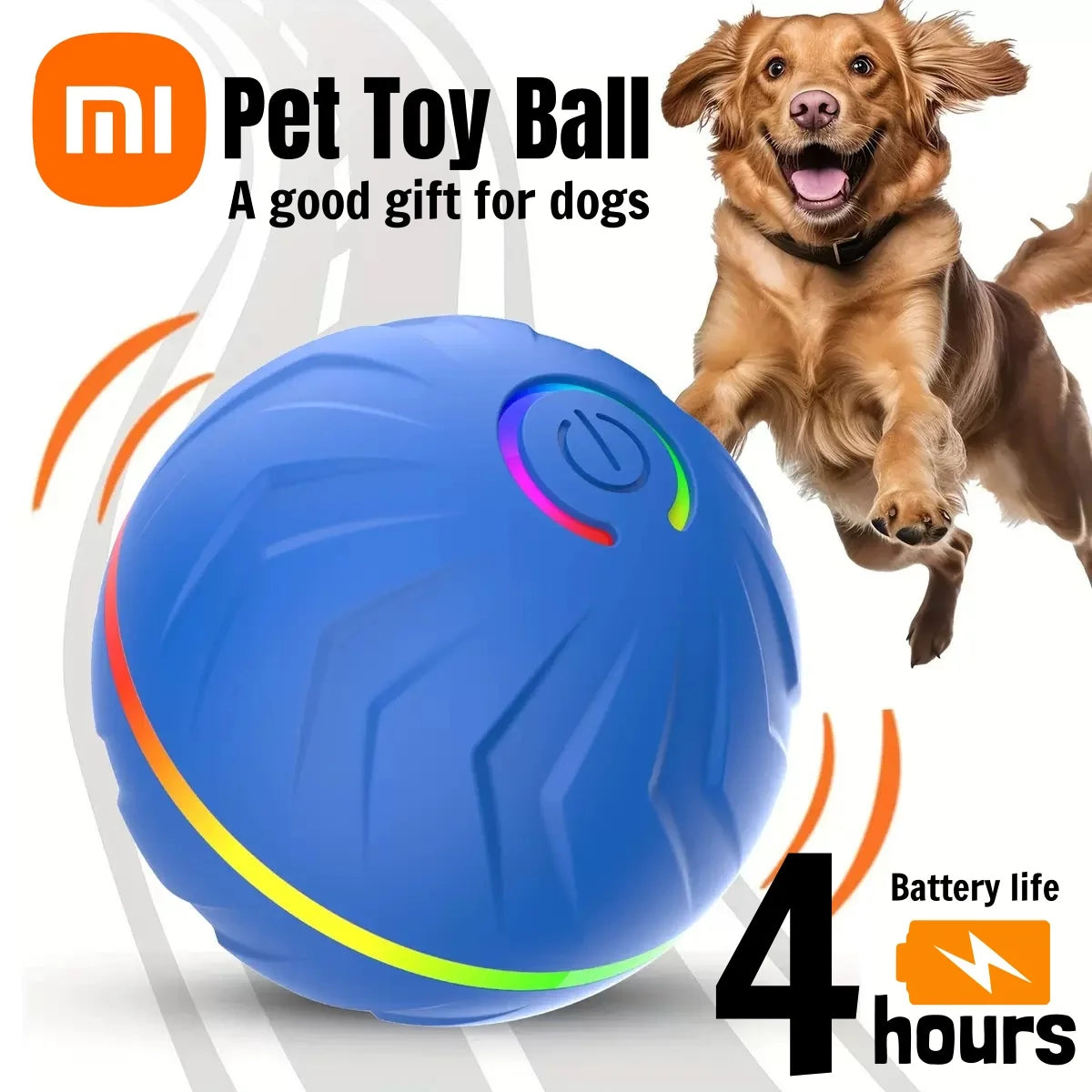 Xiaomi Smart Gravity Bounce Ball – Interactive Dog Toy Ball 🎾🐶