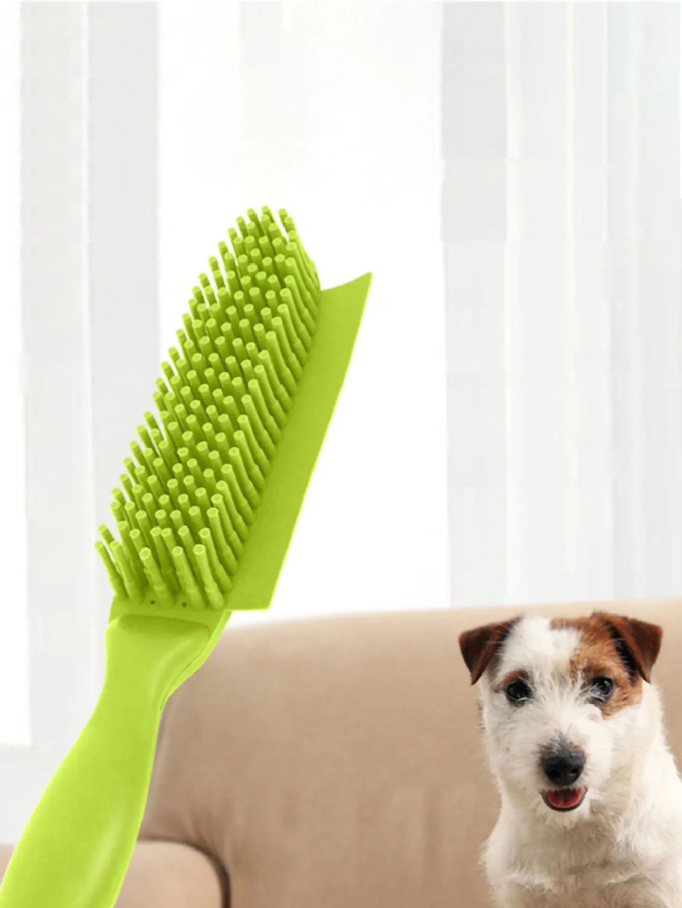 Pet Hair Removal & Bath Massage Brush – Floating Hair Cleaning Brush for Dogs & Cats