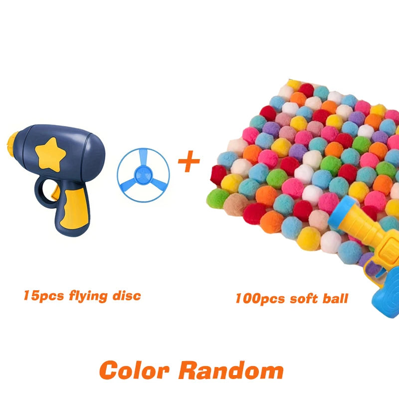 Interactive EVA Ball Launcher Set for Cats & Kittens – Continuous Shooting Pet Toy