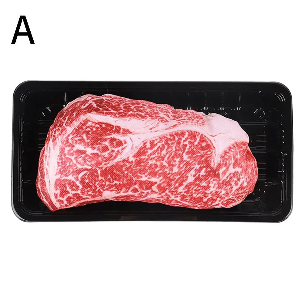 Squeaky Steak & Bone Dog Toy – Bite-Resistant Chew & Training Toy 🍖🐾