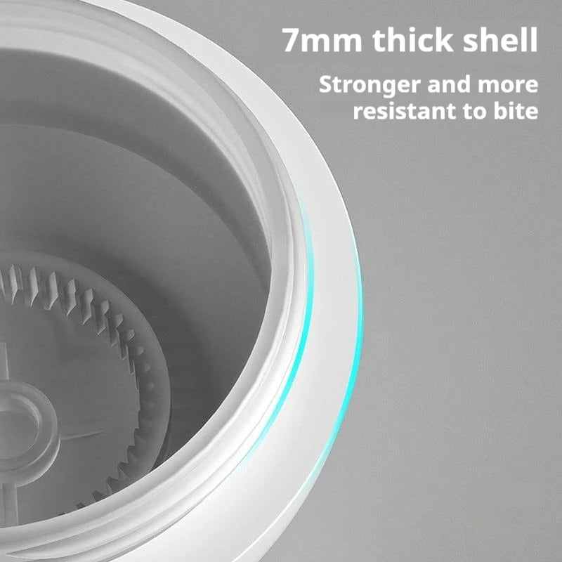 Smart Dog Toy Ball – USB Automatic Bouncing Rolling Ball with RGB Lights