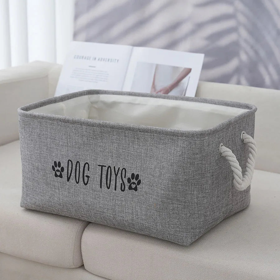 Multi-Purpose Storage Baskets – Dog & Cat Toy Basket