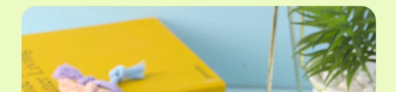 Colorful Cotton Rope Weave Ball – Interactive Teaser & Chew Toy for Cats & Dogs