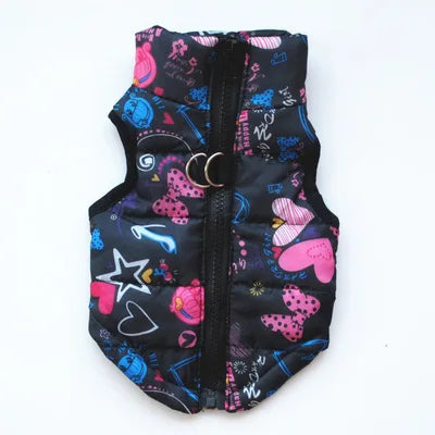Winter Warm Dog Jacket – Windproof Pet Coat for Small Dogs, Chihuahua, French Bulldog, Yorkie