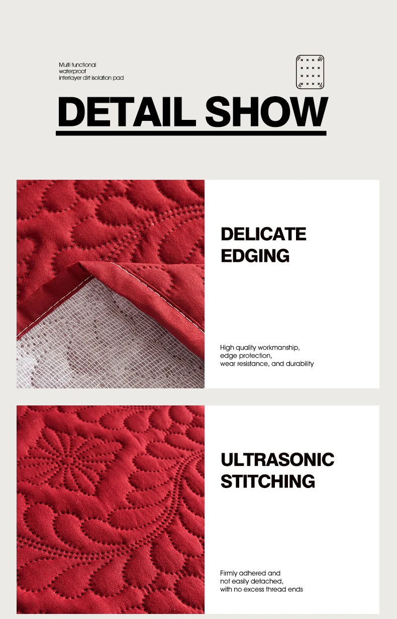 Anti-Leaking & Non-Slip Dog Bed Cover: