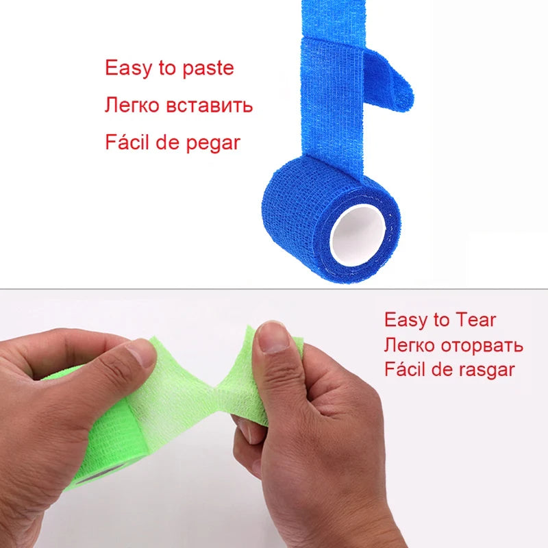 6pcs Disposable Pet Foot Covers – Self-Adhesive Dirty Feet Protection for Cats & Dogs, Elastic Outing Bandage Boots