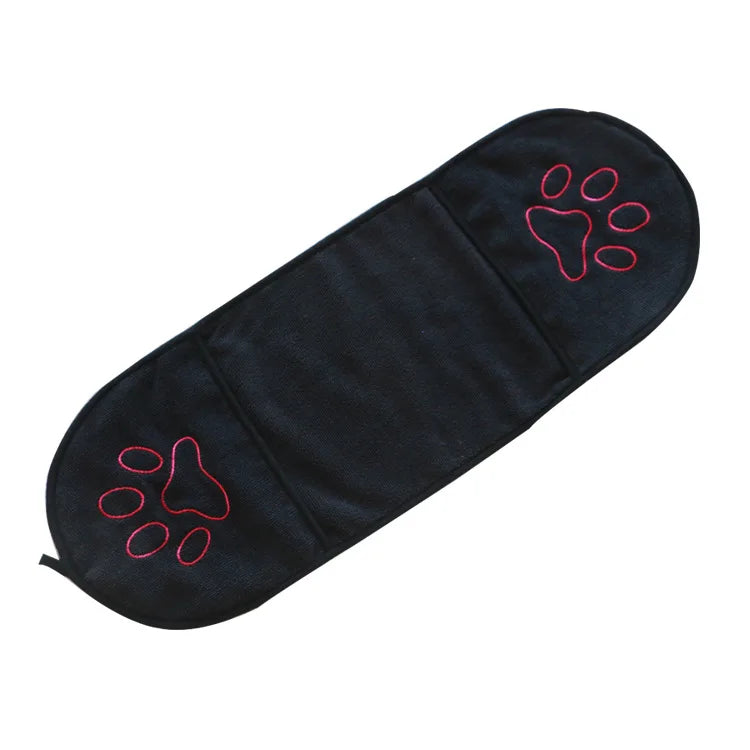 🛁 Ultra-Absorbent Pet Bath Towel – Soft Microfiber Robe for Dogs & Cats