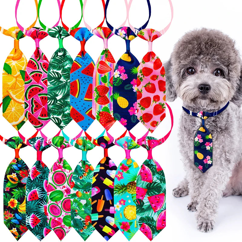 Dog Bowties & Bows 🎀 50/100pcs Small Pet Grooming Accessories