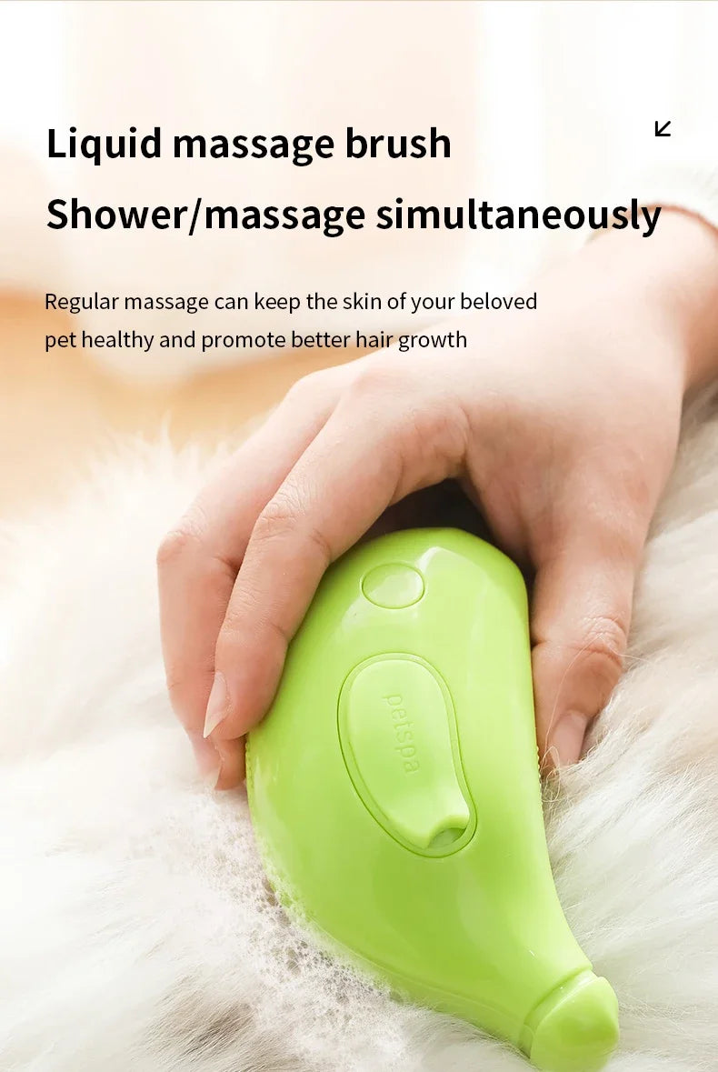 🐱 Spray Cat Brush 3-in-1 – Steamy Electric Dog & Cat Grooming Comb with Hair Removal & Massage