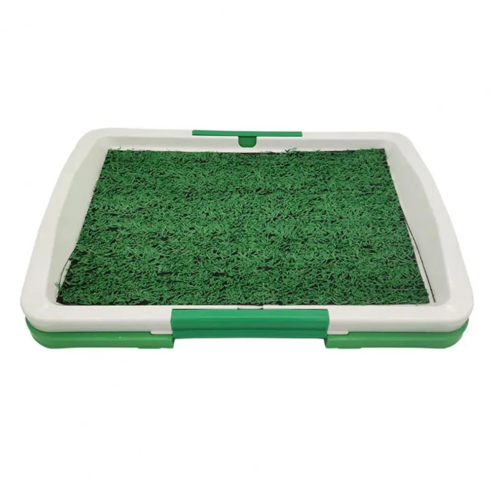 Portable Dog Grass Pee Pad – Reusable Pet Potty Training Mat for Indoor/Outdoor Use