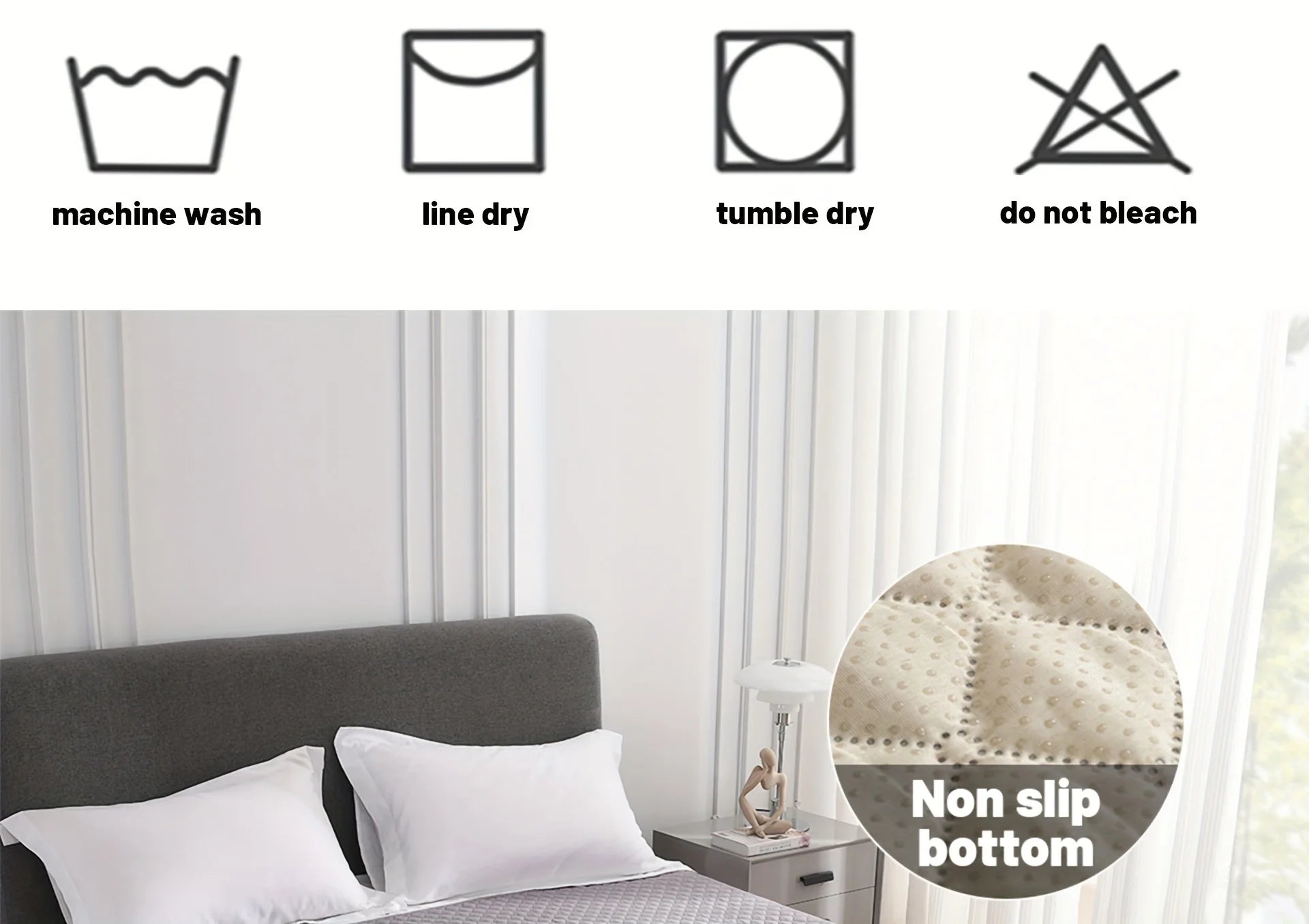 Anti-Leaking & Non-Slip Dog Bed Cover