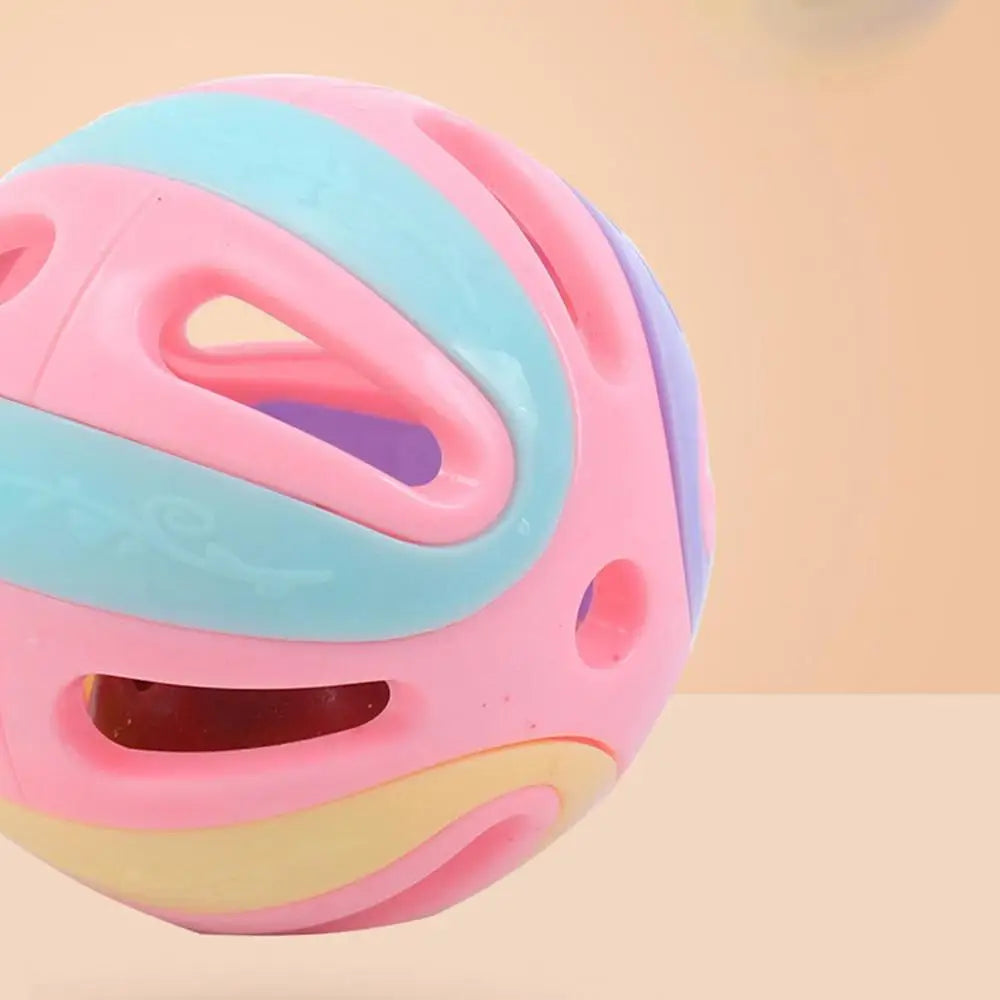 Cat Jingle Ball Toy with Bell – Interactive Hollow Pounce & Chase Toy for Kittens