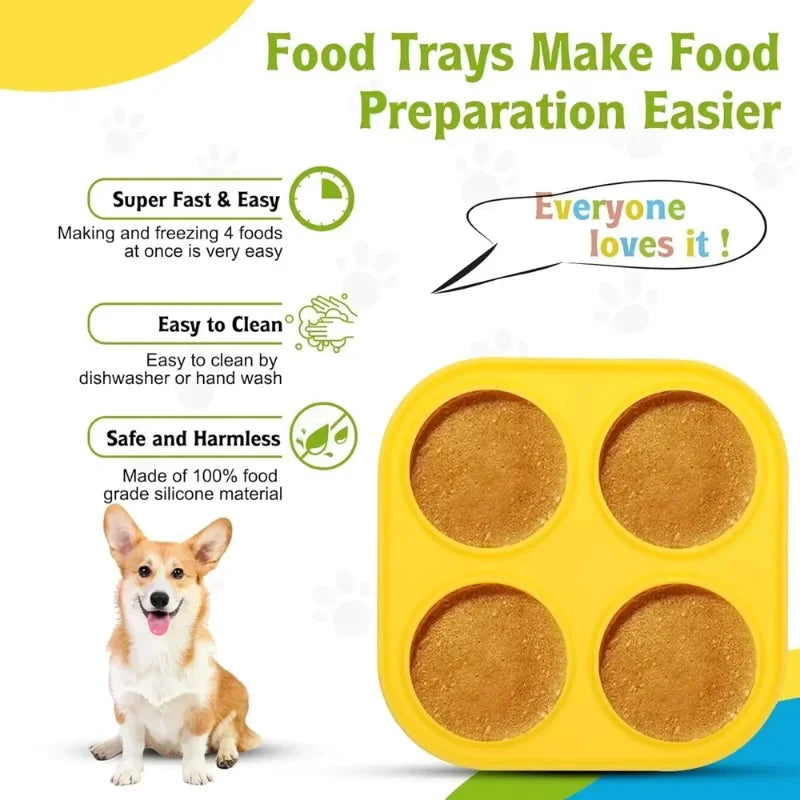 Fillable Food Dog Toy – Slow Licking Silicone Feeder Ball & Frozen Treat Dispenser for Dogs