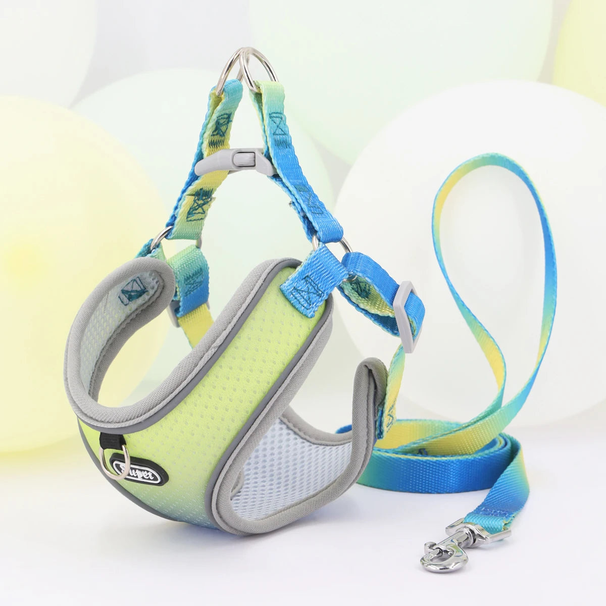 🐾 Supet Step-In Pet Harness – Adjustable, Reflective & Breathable for Dogs & Cats 🐶🐱