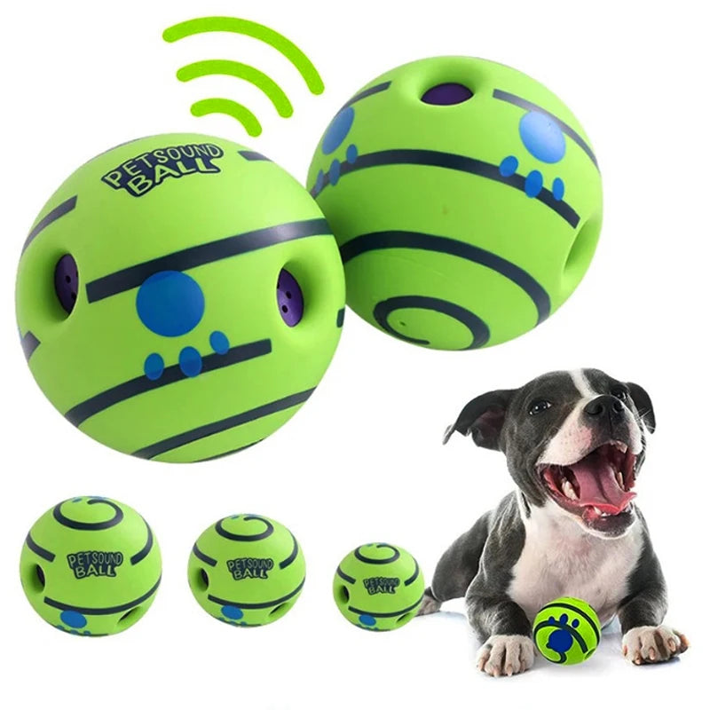Wobble Wag Giggle Glow Ball – Interactive Dog Toy with Fun Giggle Sounds
