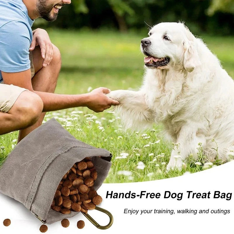 Dog Training Treat Pouch – Portable Snack Bag for Outdoor Travel & Training