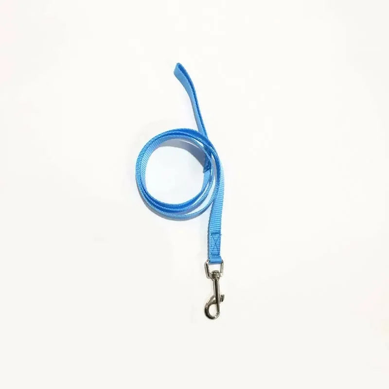 🌈 7-Color Nylon Dog Leash – Durable Training Lead for Daily Walking (1.5cm Width)