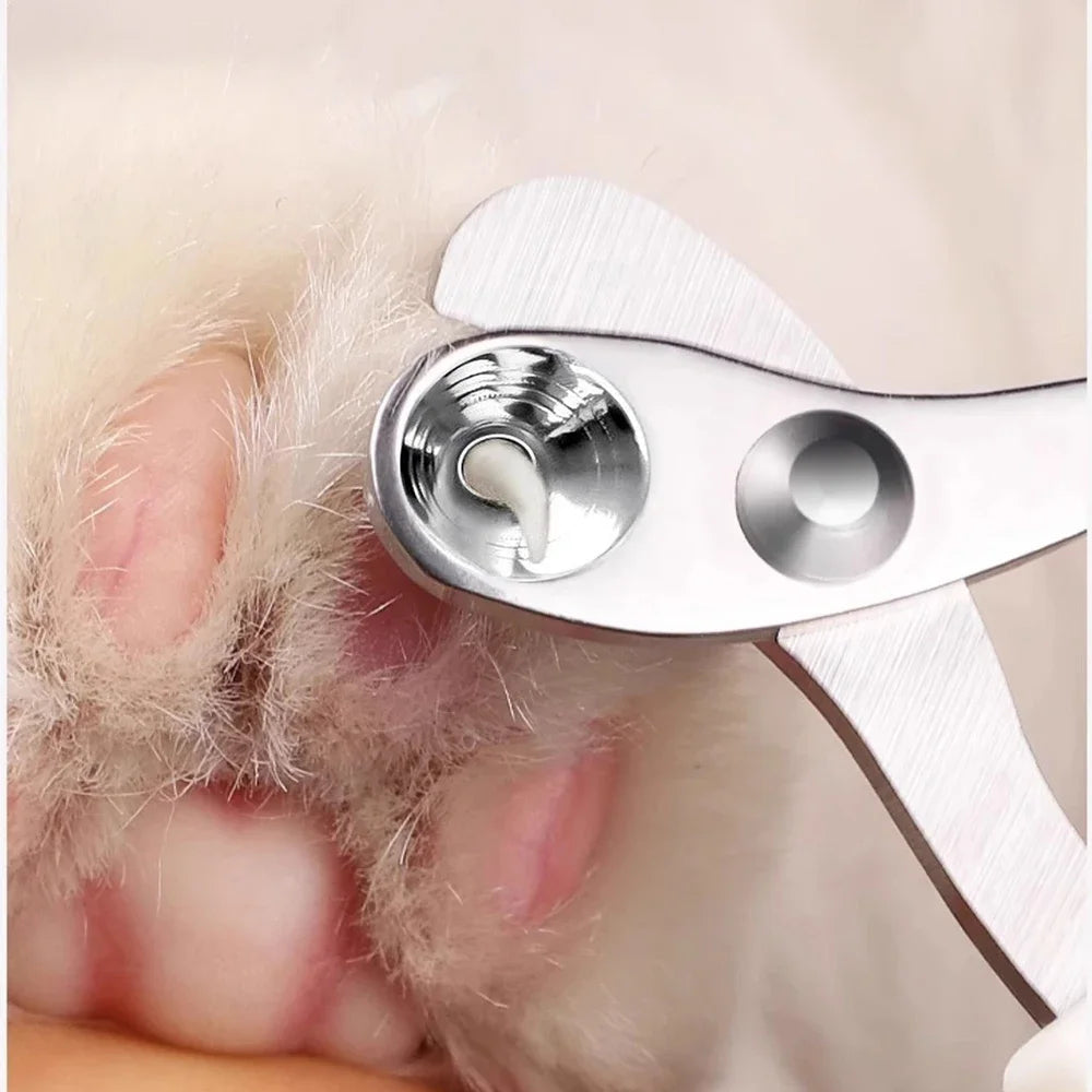 ✂️ Pet Nail Scissors – Half Moon Clipper for Cats, Dogs & Small Pets