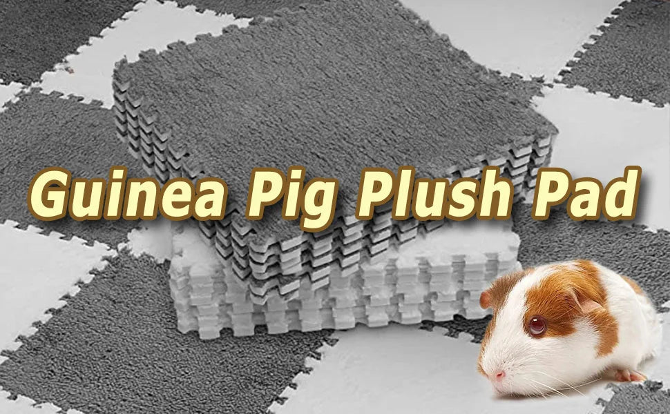 30×30cm Soft EVA Foam Pet Warming Pad – Small Animal Sleeping Mat for Guinea Pigs, Hamsters, Rabbits (1–10Pcs)