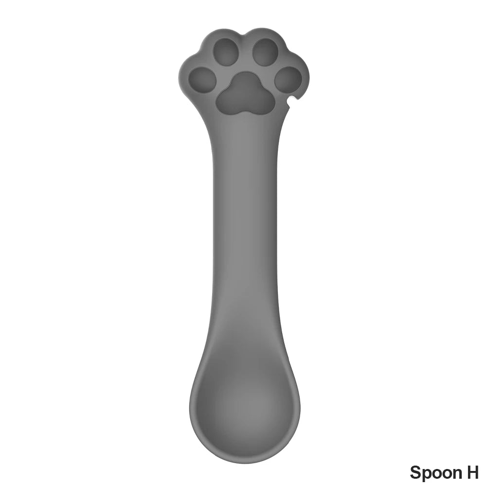 🥄 Multifunction Pet Canned Spoon – Jar Opener & Feeding Scoop for Dogs & Cats