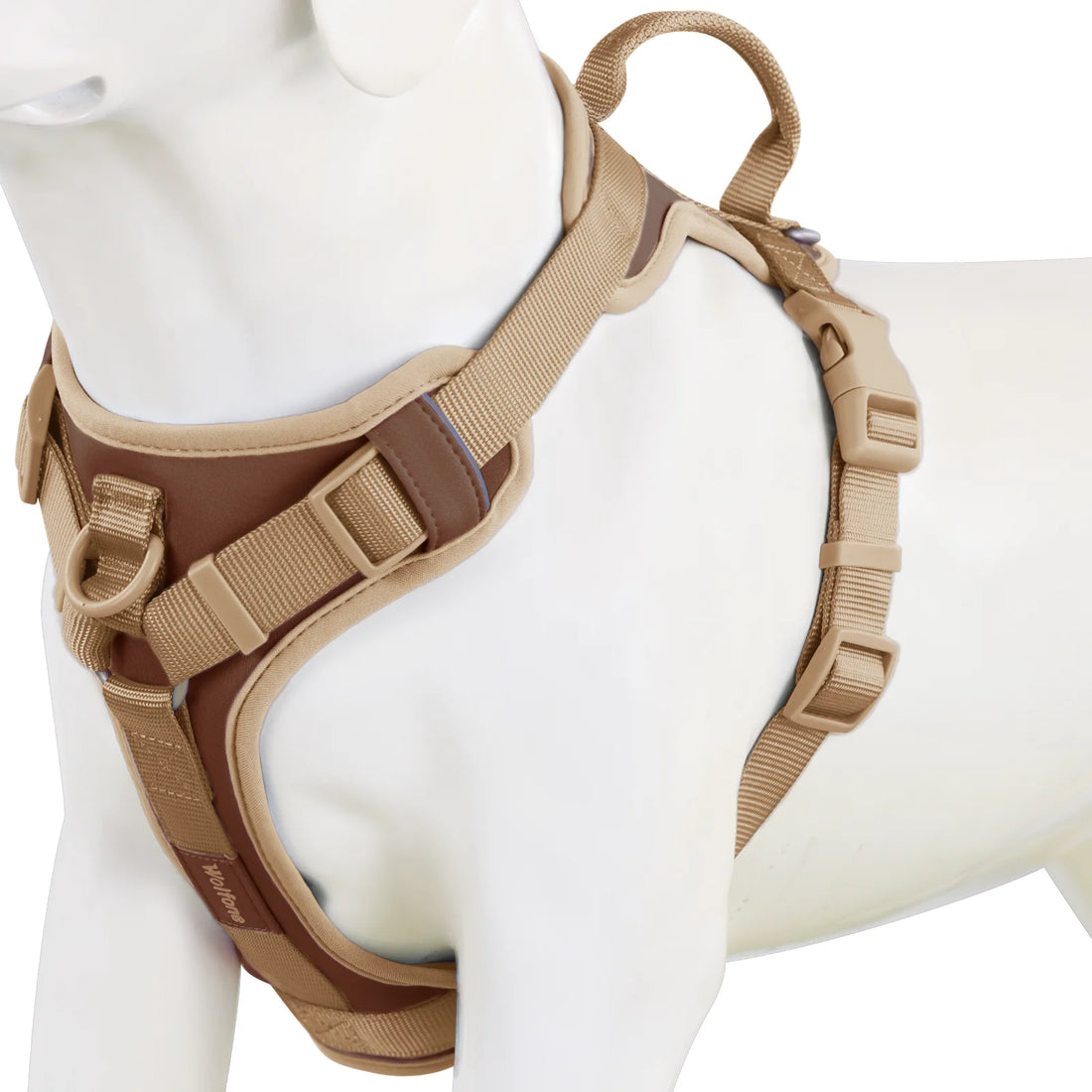 Splicing Color Dog Harness – No-Pull, Adjustable & Personalized