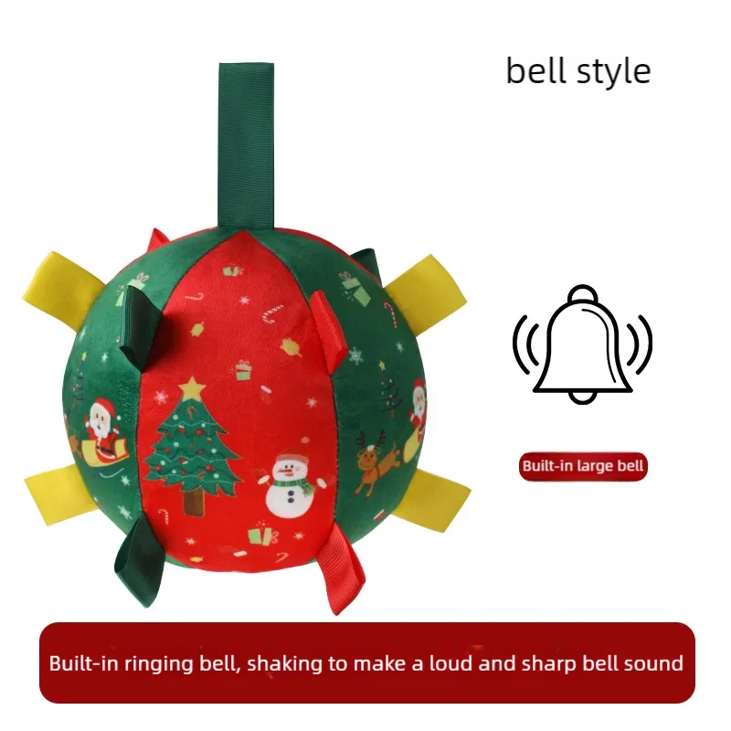 ⚽ Dog Toy Ball with Bell Sound – Interactive Pet Play & Training Ball 🎁🐾