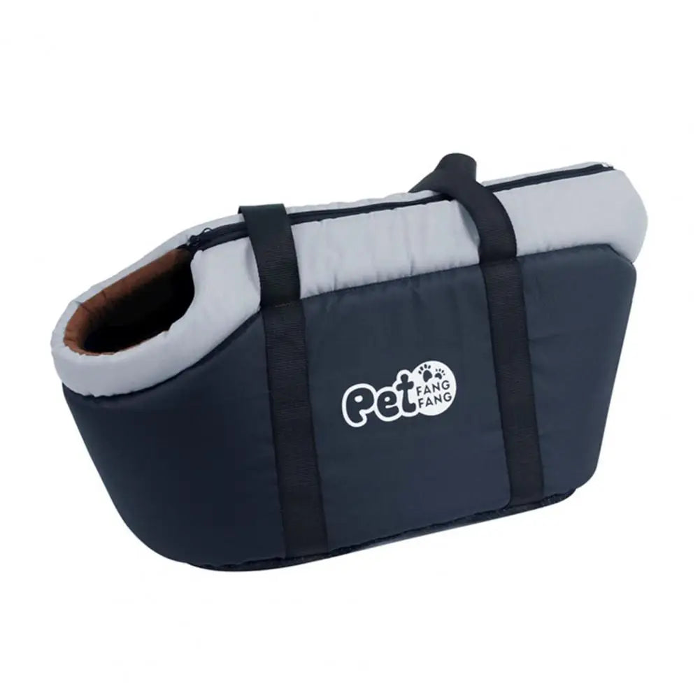 Soft-Sided Pet Carrier Bag – Breathable Travel Tote with Adjustable Strap & Interior Pad for Cats and Small Dogs