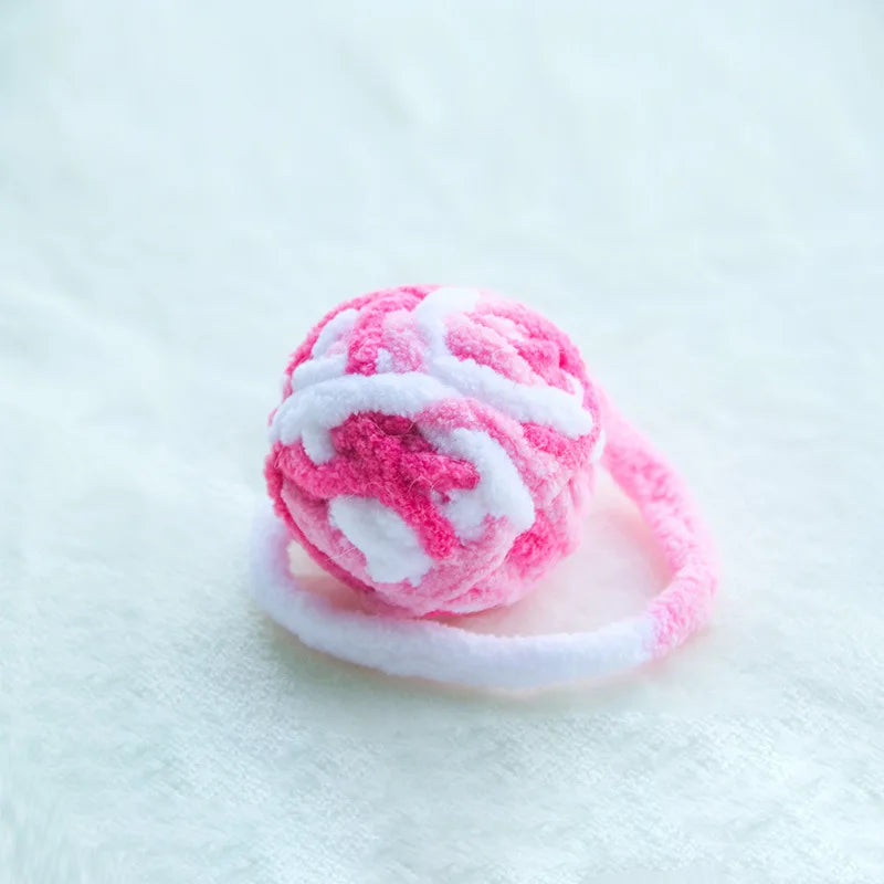 MADDEN Cat Yarn Balls – Colorful Bell Toys for Kittens & Interactive Play